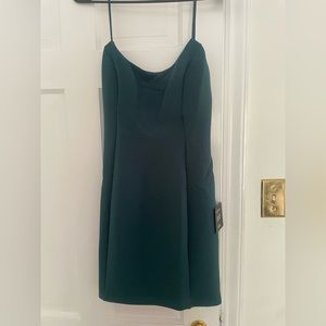 Green mini dress from lulus